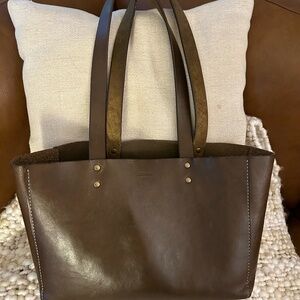 J. Stark University Leather Tote Bag
